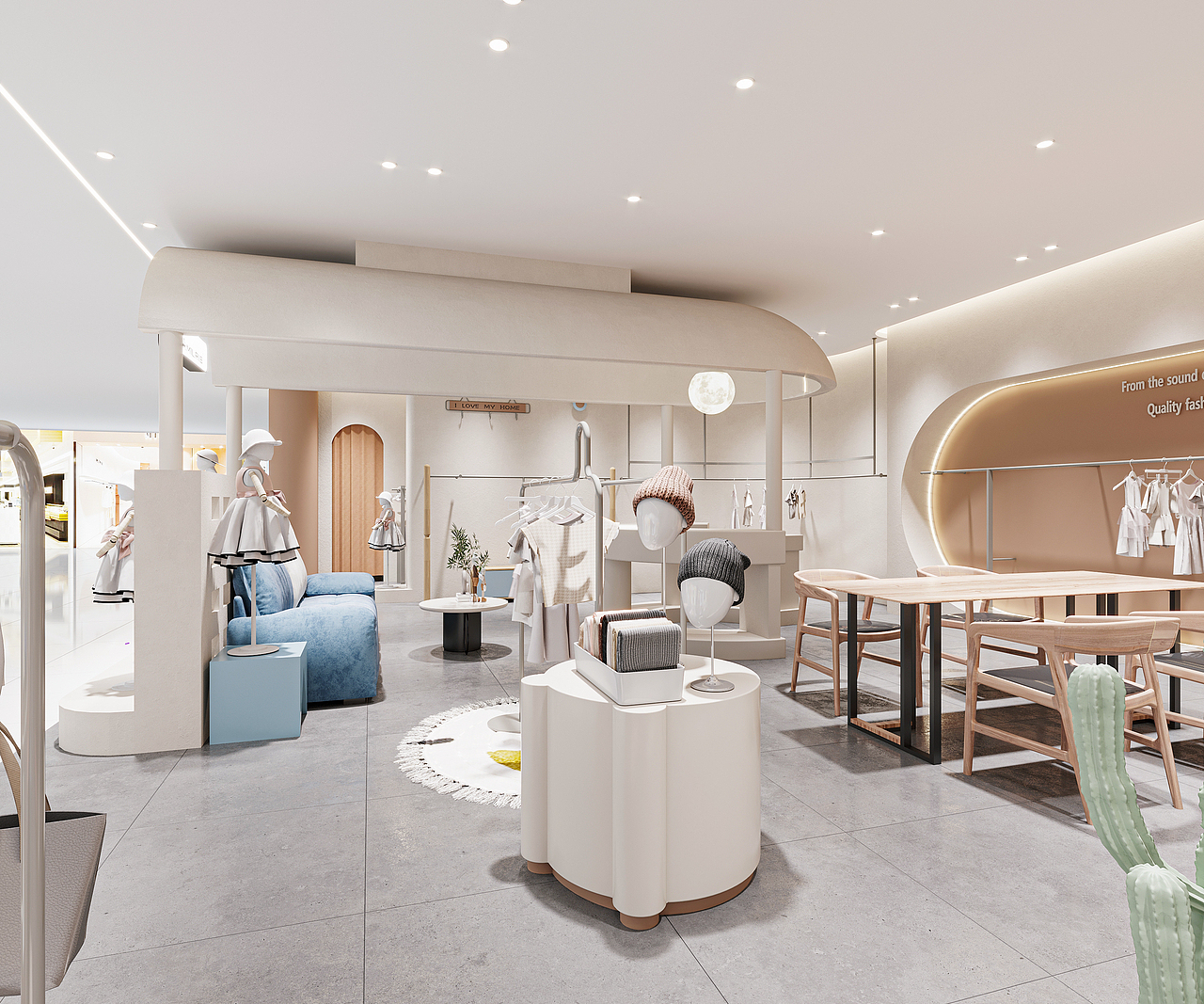 童装展厅（图ZMzI3MzMxMjYw） - 展陈设计 - 站酷设计师涂涂制作原创素材 - 站酷ZCOOL