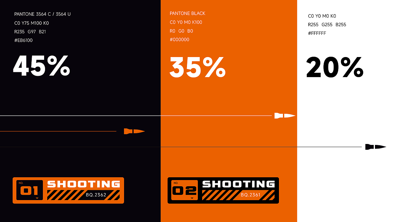 轻武营射击俱乐部品牌LOGO设计｜运动LOGO设计 VI设计（图ZMzU2MTU4MzQ0） - Logo - 站酷设计师艾亿客原创素材 - 站酷ZCOOL