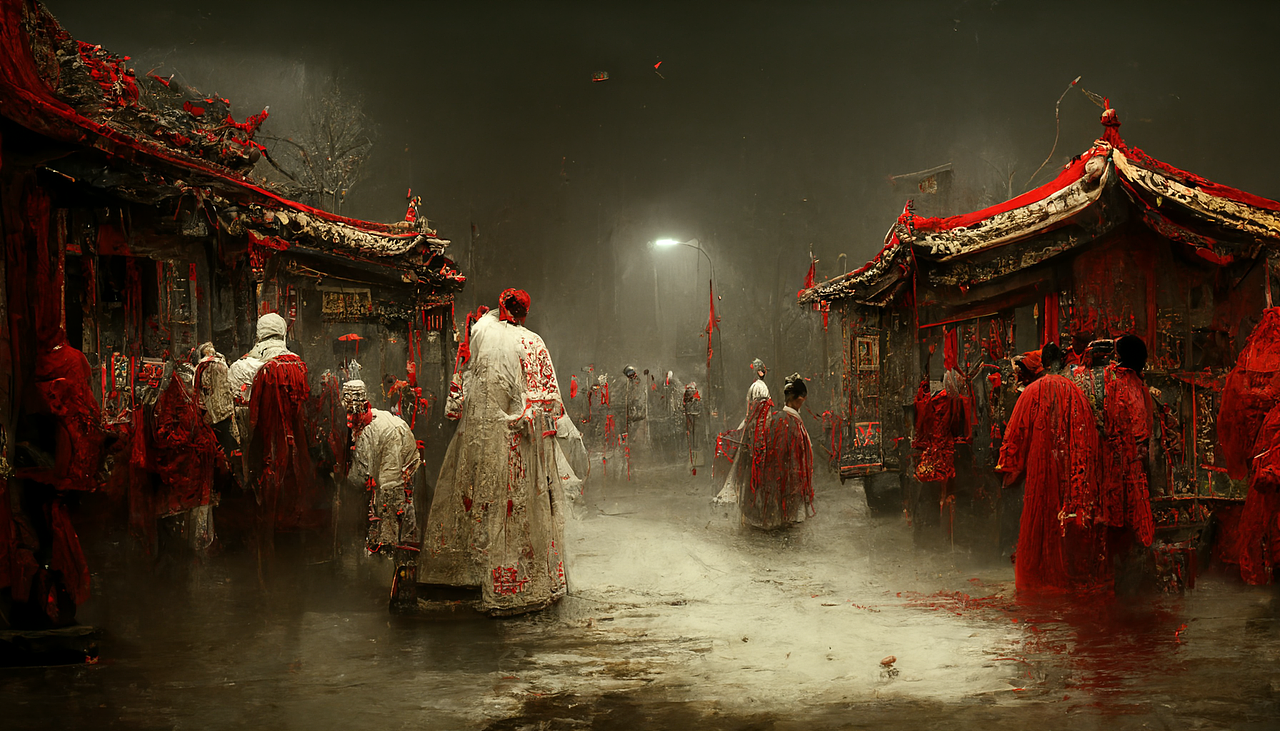 [ai.02]"红白撞煞,茅山禁术" 一 中式民俗恐怖故事