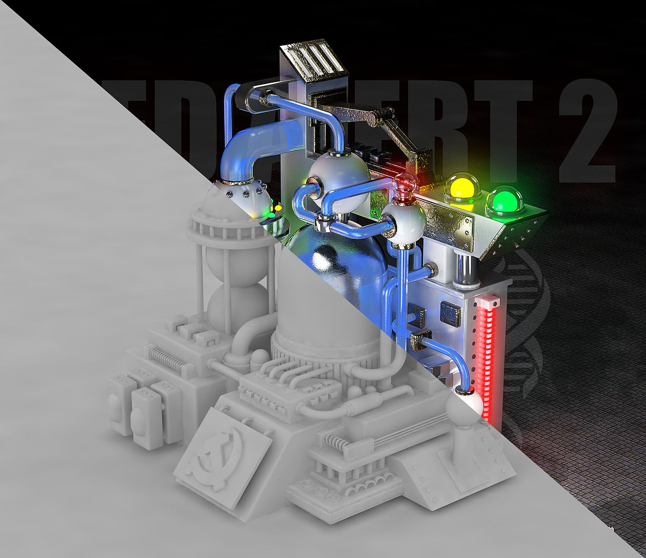 游戲建筑 紅色警戒2（圖ZMTYxMTY0OTAw） - 建筑/空間 - 站酷設計師泡芙粑粑原創(chuàng)素材 - 站酷ZCOOL