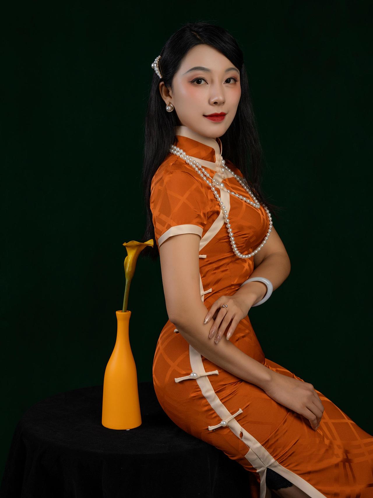 ikewenna国风新韵主题秀定妆照旗袍篇