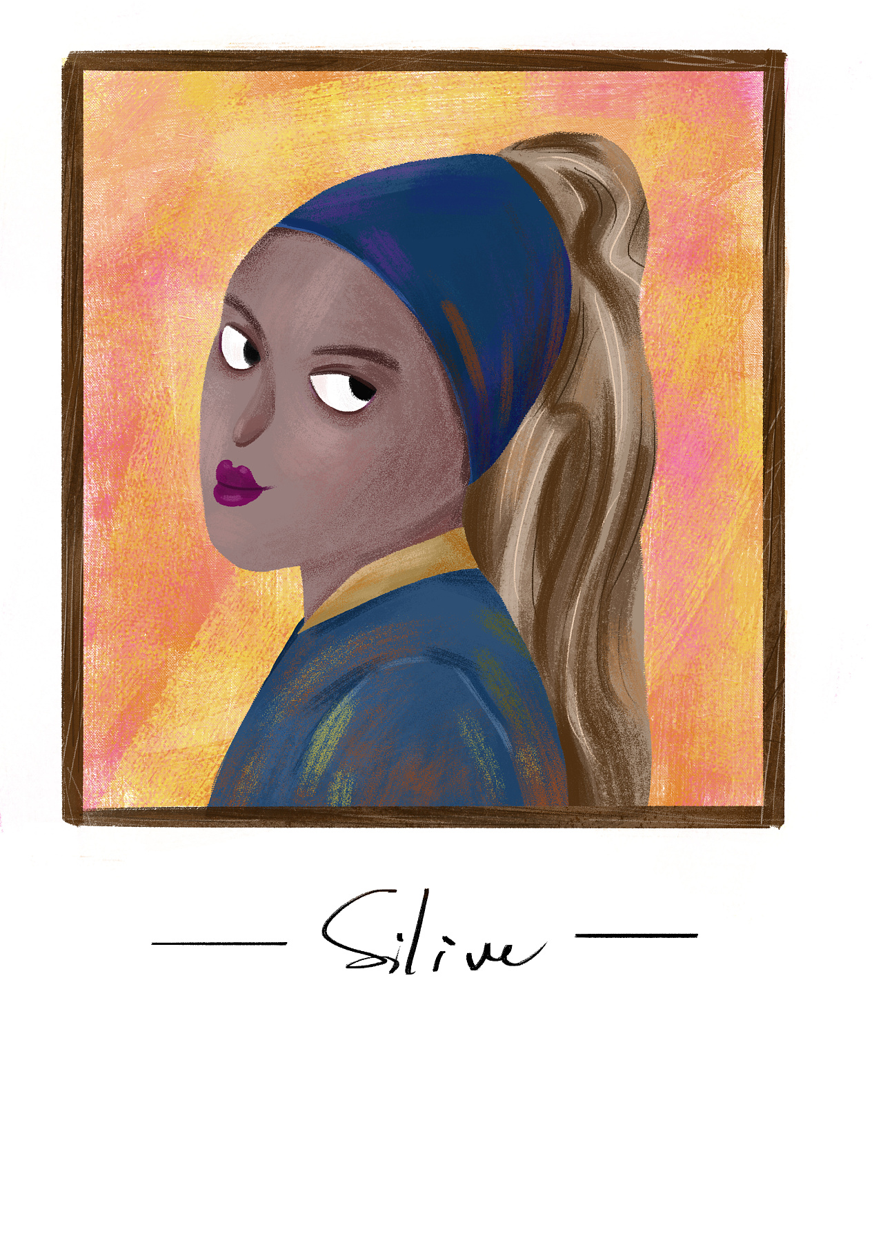 外国人的头像|插画|创作习作|白白的silvie - 原创作品 - 站酷 (zcool