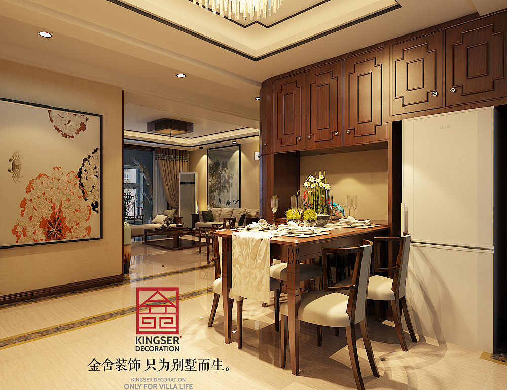 【天海誉天下】-139㎡三室两厅-简中（图ZNjYyNTU4MDA=） - 家装设计 - 站酷设计师金舍壹壹原创素材 - 站酷ZCOOL