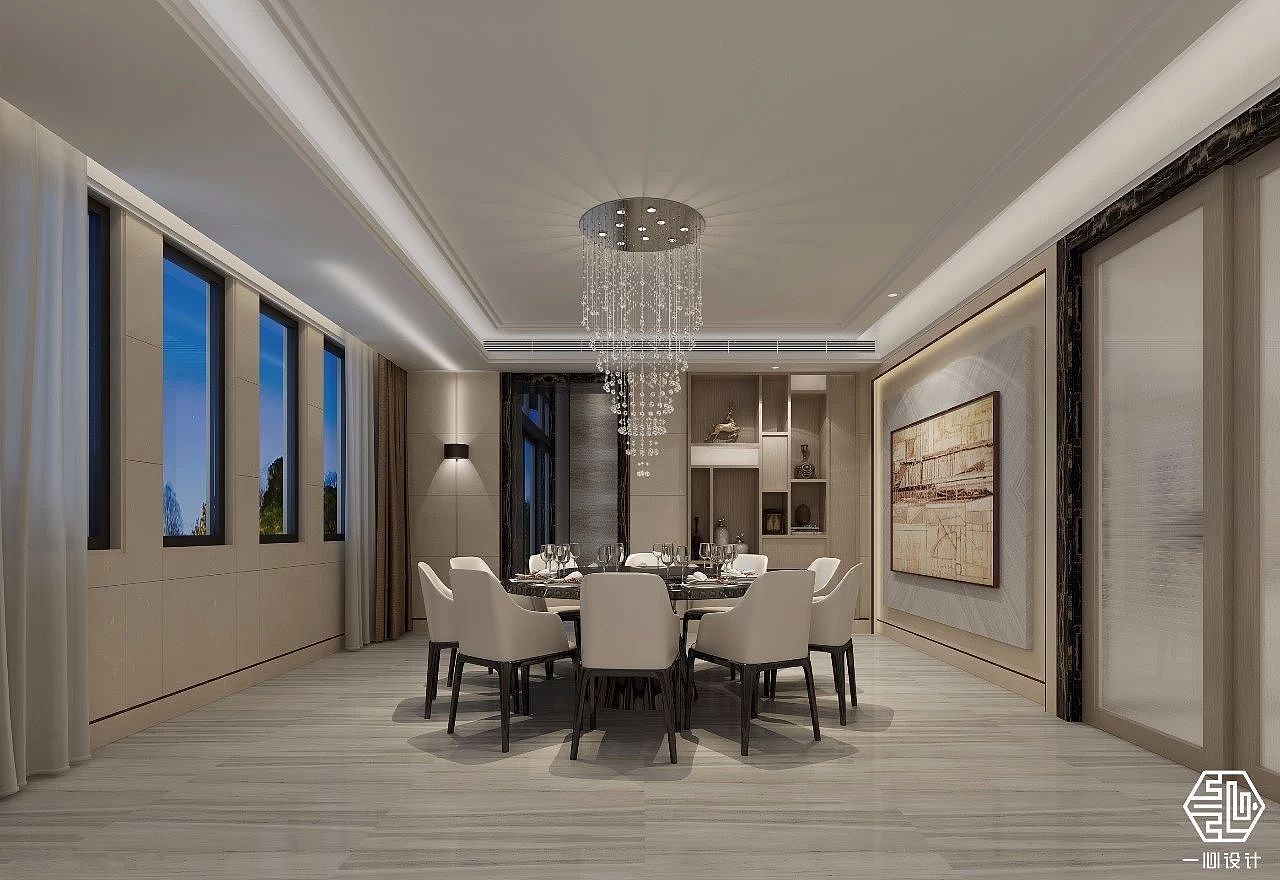 一心中式设计丨餐厅篇