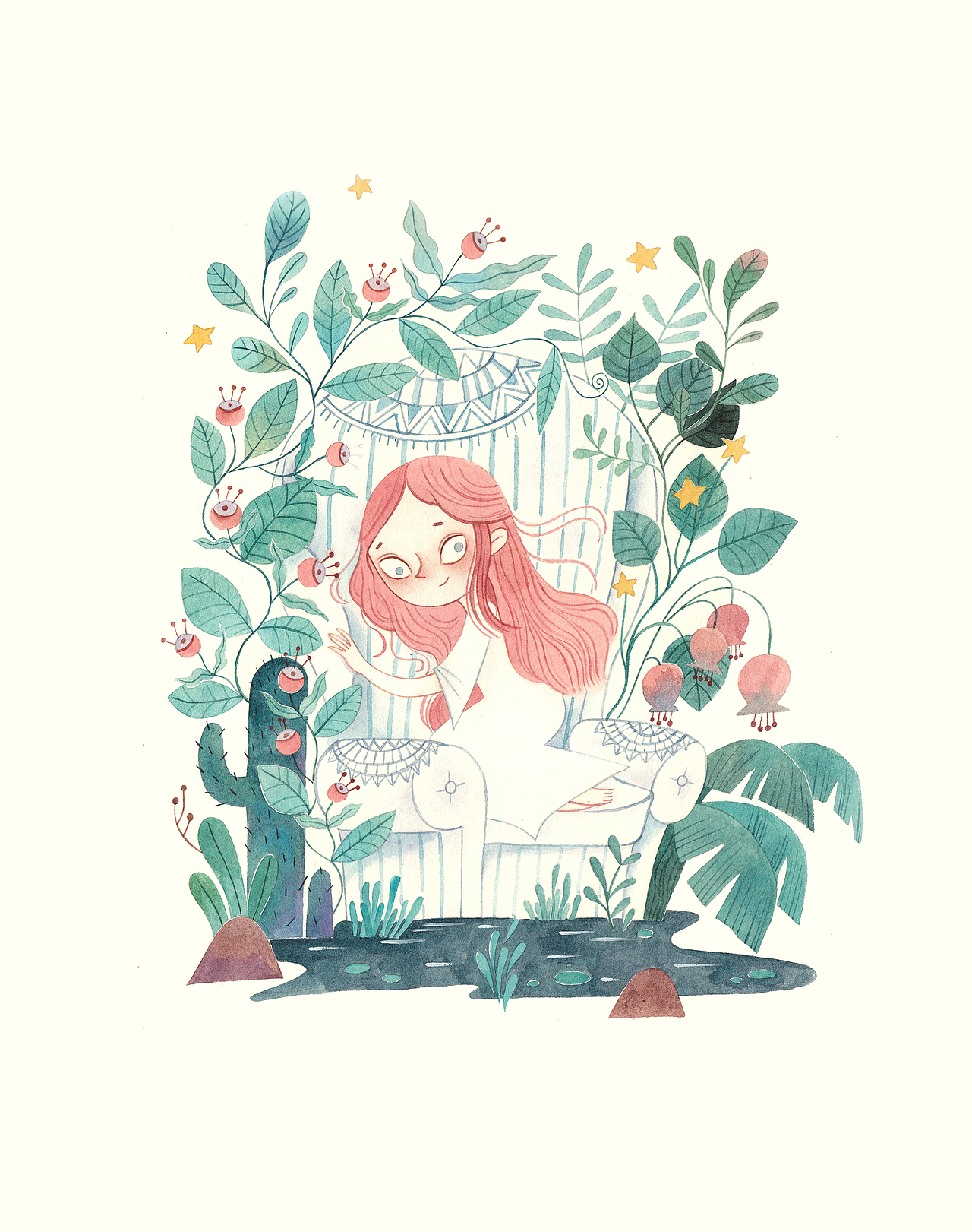 水彩儿童插画合集二