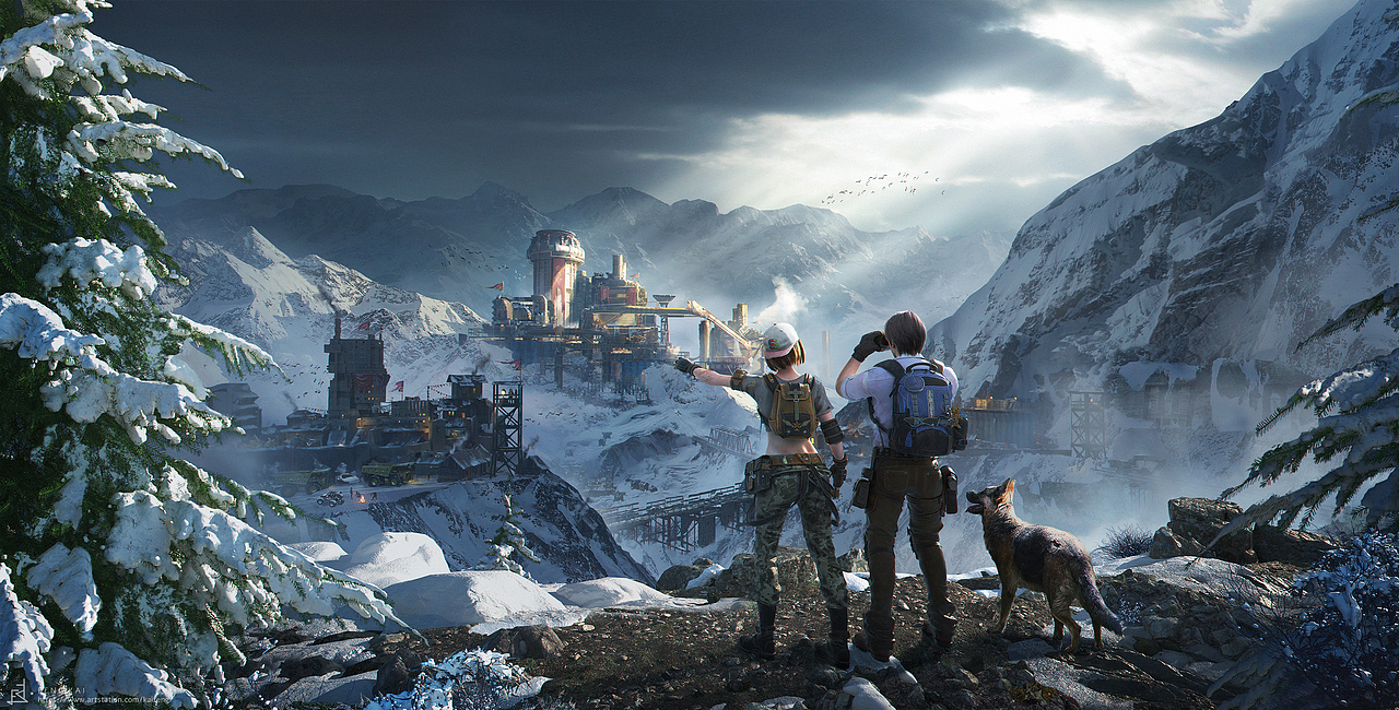 2021海报KV总结（图ZMjg0MjA0MjAw） - 商业插画 - 站酷设计师冯凯FengKai原创素材 - 站酷ZCOOL