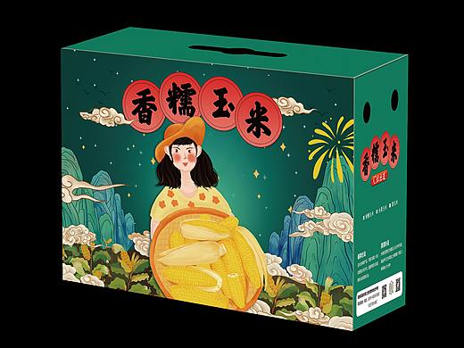 叶家果蔬玉米（个人主页-ZNTA4Mjk4Njg=） - 包装 - 站酷设计师nomeansno原创素材 - 站酷ZCOOL