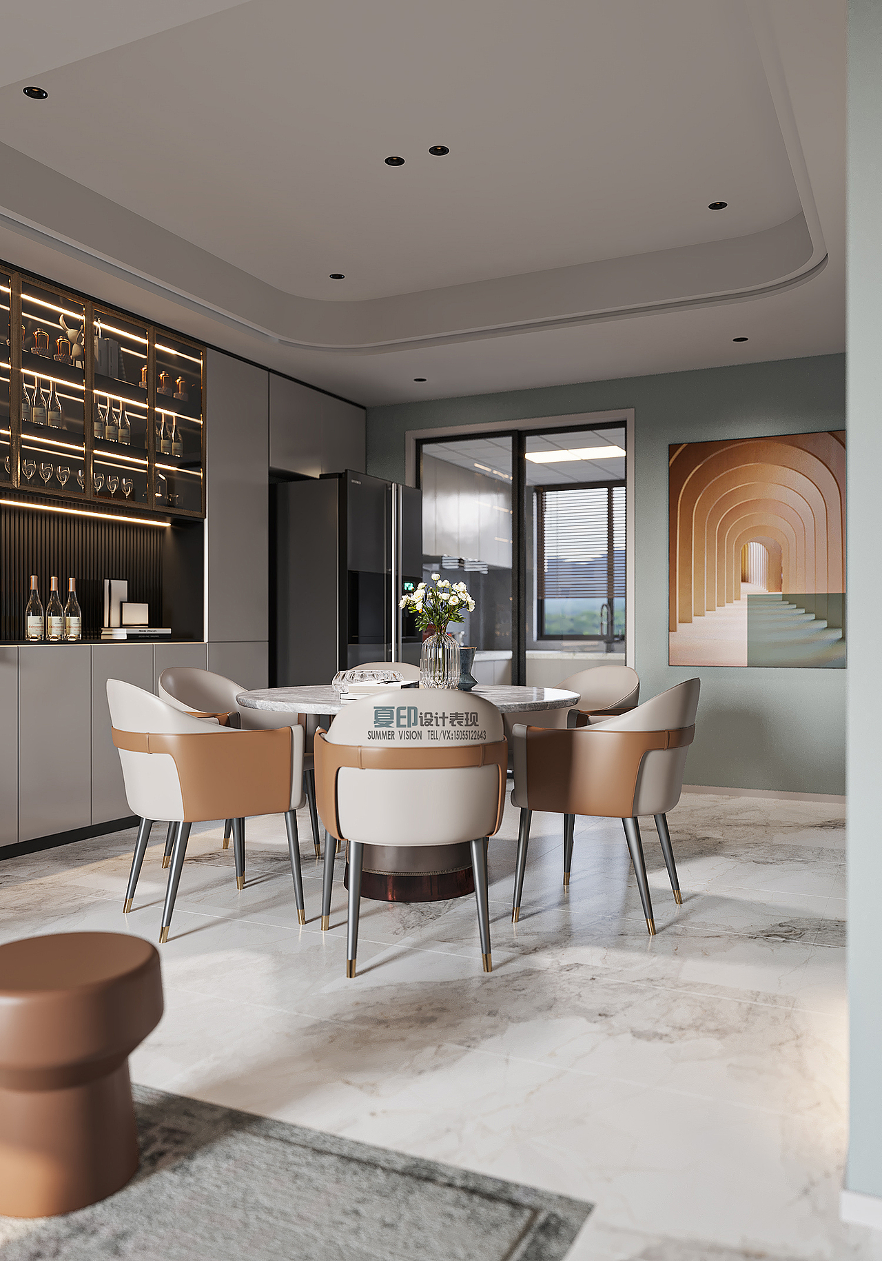 夏印设计表现//现代轻奢