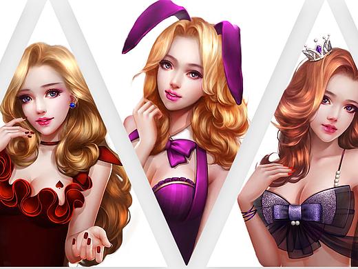 工作图-棋牌妹子们