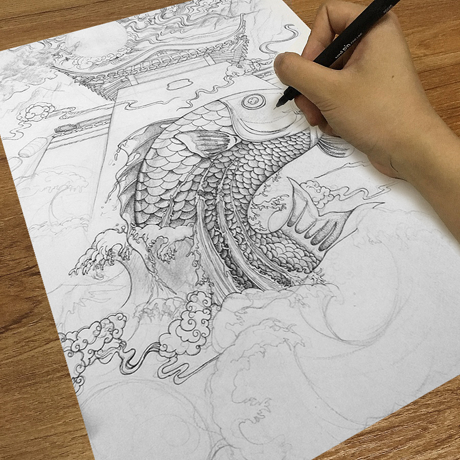 《鱼·鹿的呼吸》（图ZNzIxMzUxMzI=） - 商业插画 - 站酷设计师青菜没有虫原创素材 - 站酷ZCOOL