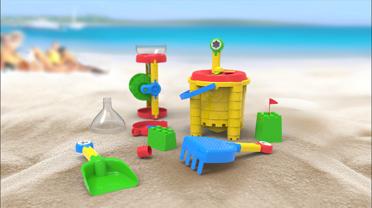 2014年做的一款沙滩玩具设计~O(∩_∩)O~
