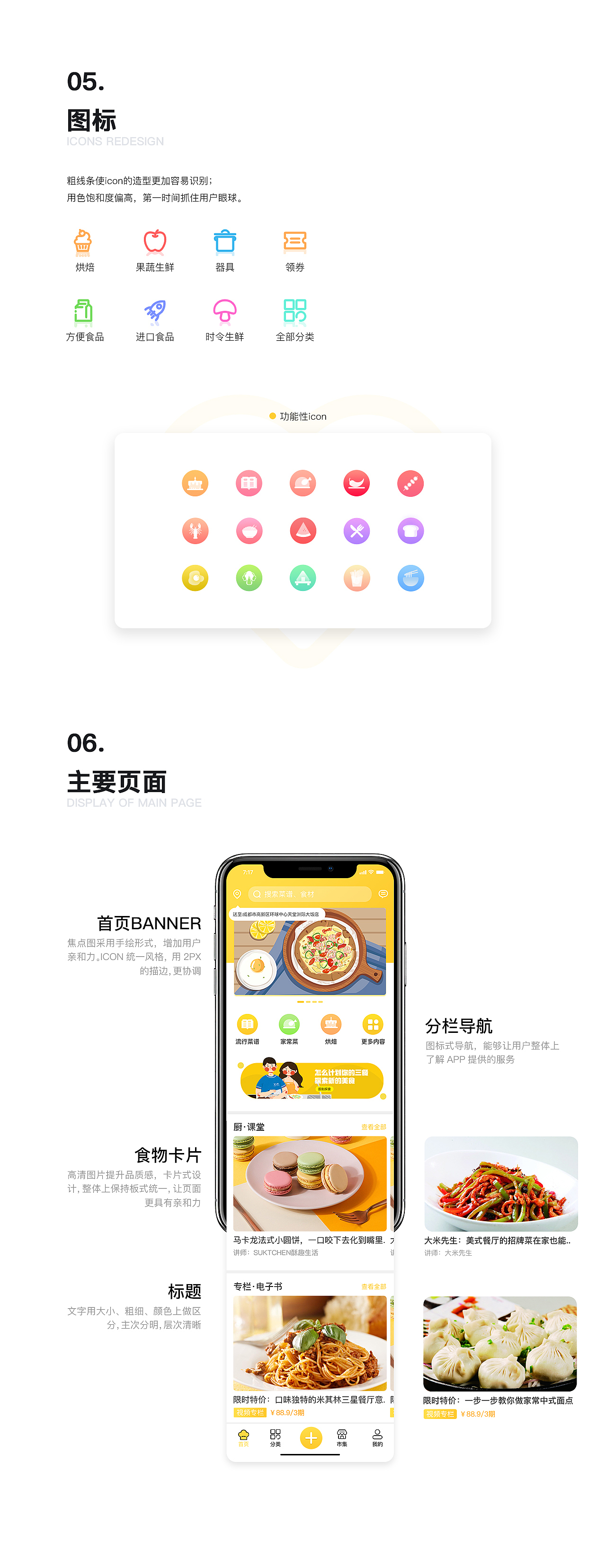 下厨房Redesign 