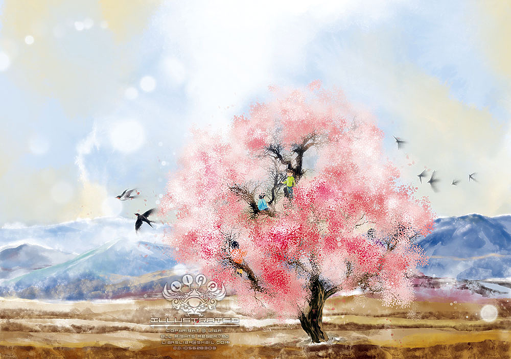 《杏花开,燕子来》