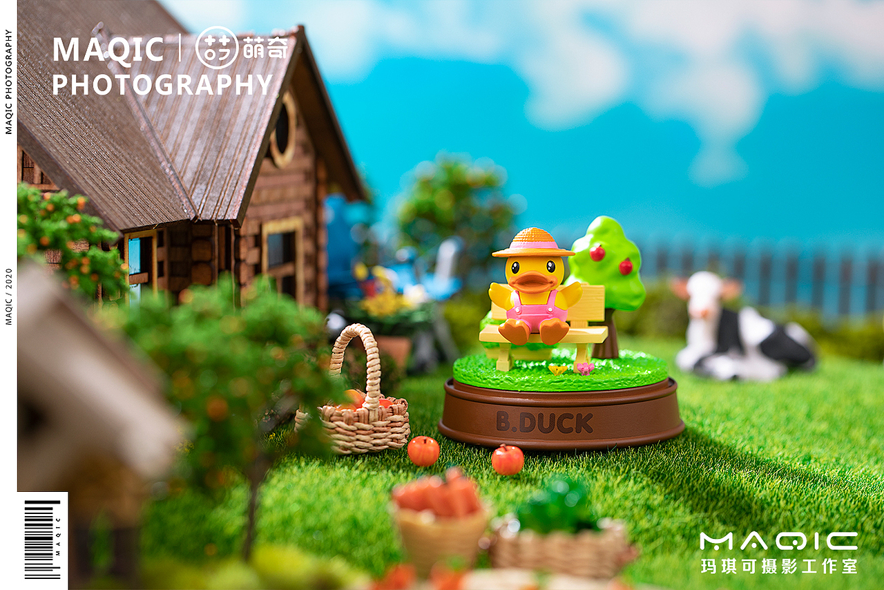 《快乐牧场》小黄鸭潮玩盲盒——玛琪可✖萌奇