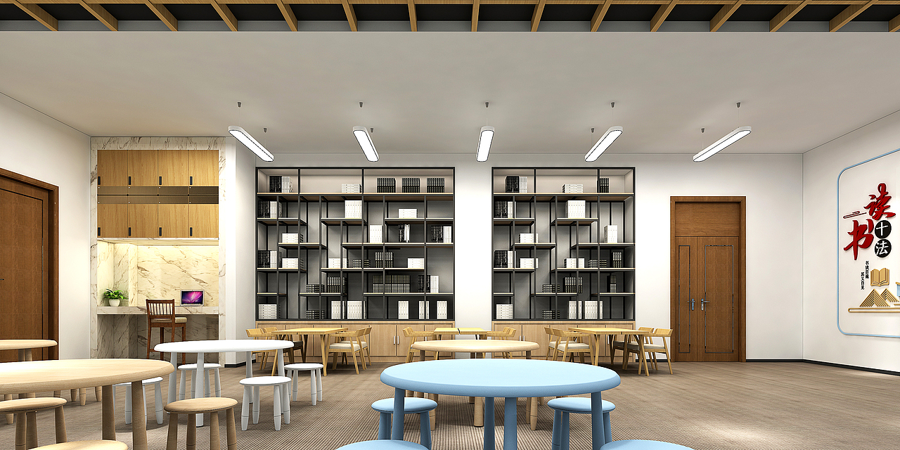 小学生图书阅览室