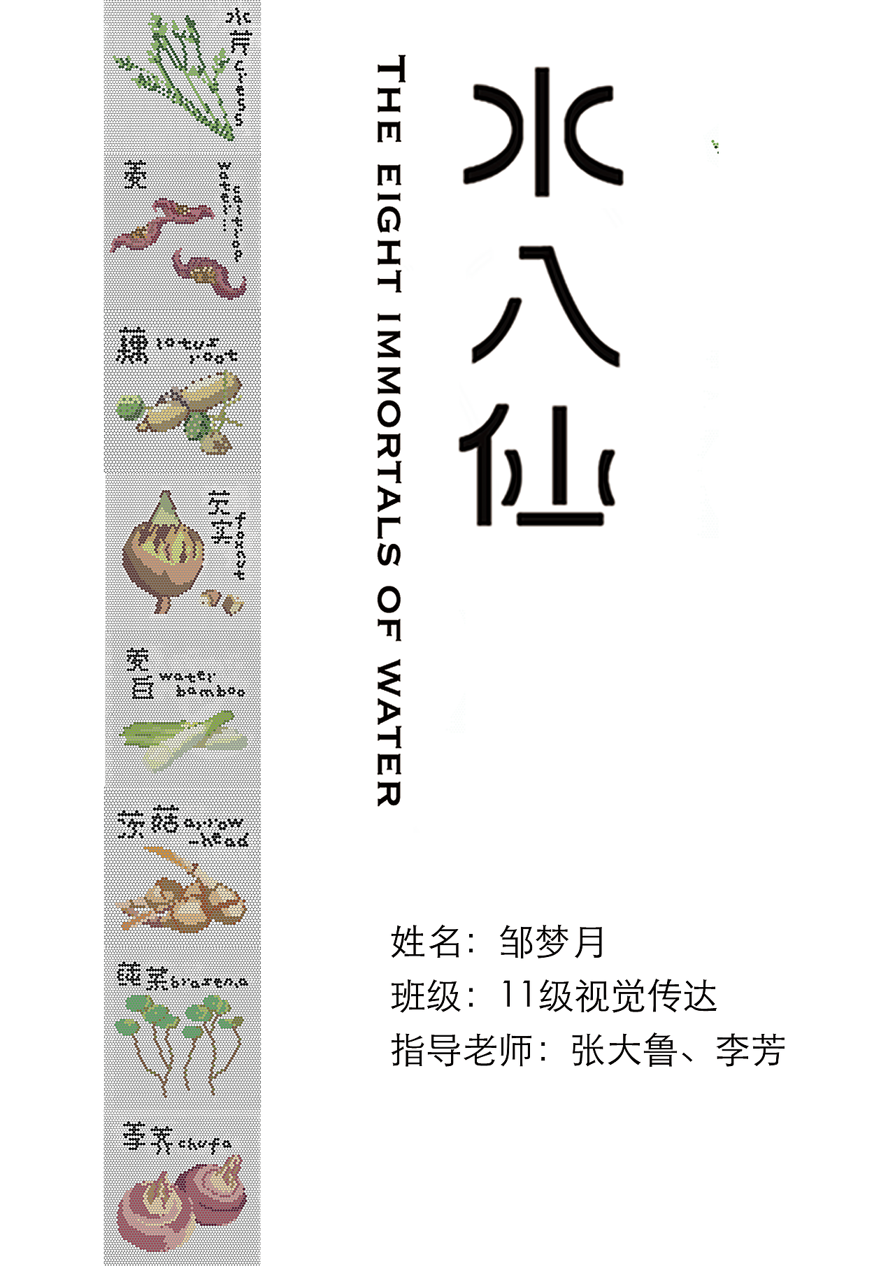 毕设—水八仙（图ZNzUzNzg0Njg=） - 其他平面 - 站酷设计师luciazou原创素材 - 站酷ZCOOL