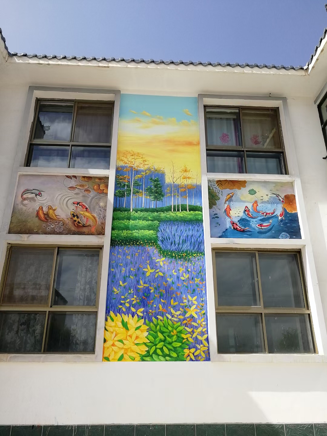 分享几组墙绘 彩绘 涂鸦