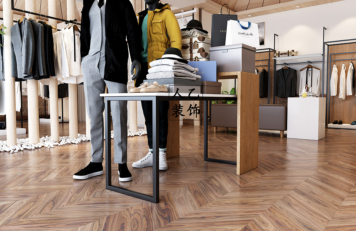 服装店设计展示架道具