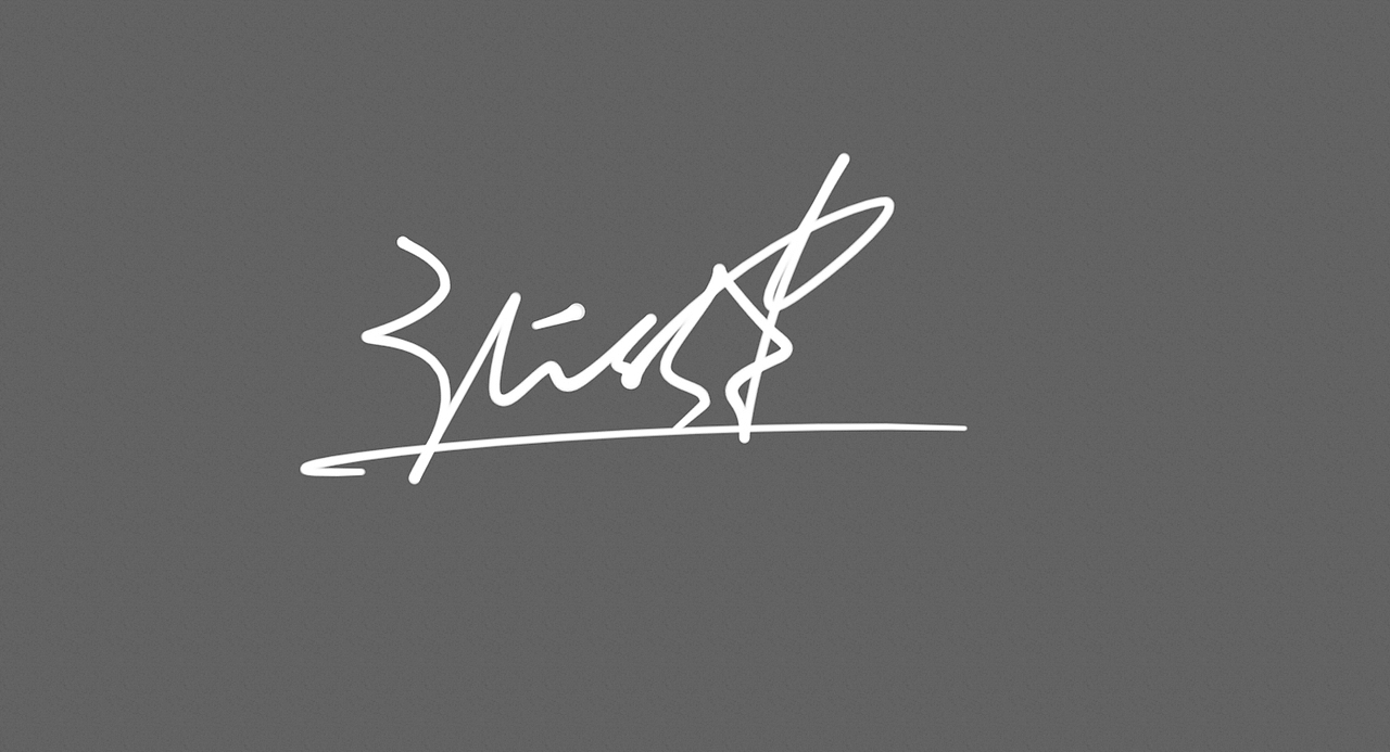 张健的签名一款丨艺术签名丨签名设计丨签名怎么写好看