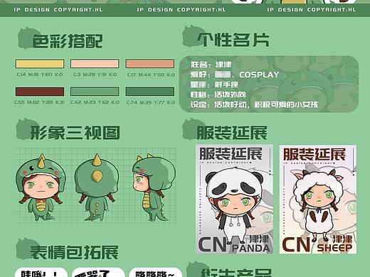 ipQ版人物设计