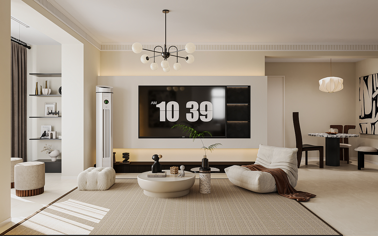 室内设计——小众又耐看的简约复古的小法式