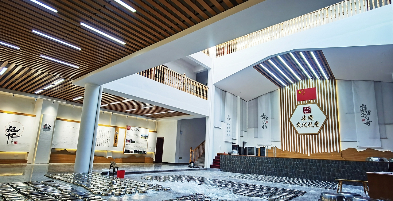 共宅文化礼堂|空间|家装设计|_zhengyi__原创作品-站酷zcool