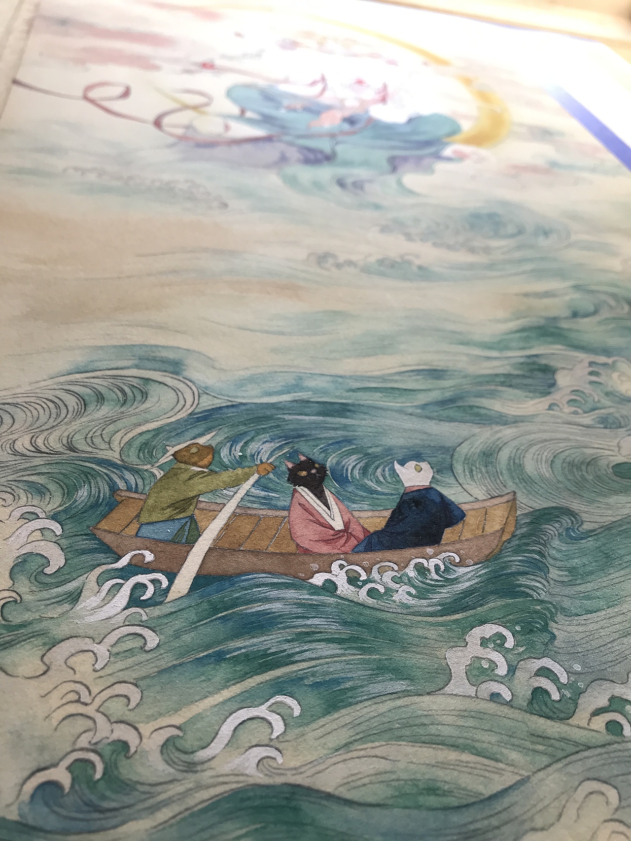 水月观音喵（图ZMjQyMDg1NjA0） - 创作习作 - 站酷设计师喵三山原创素材 - 站酷ZCOOL