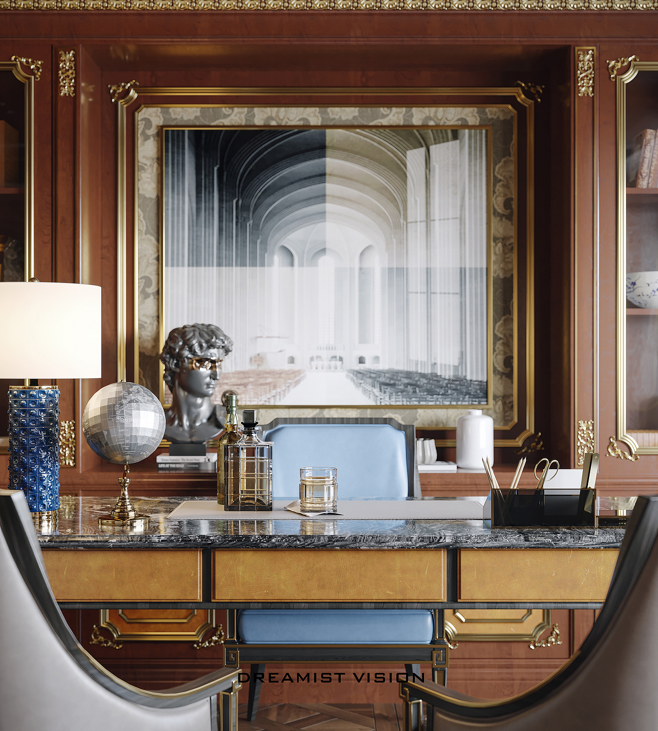 欧式 | 客厅（图ZMjcxMTk3MTgw） - 家装设计 - 站酷设计师小梦Dreamist原创素材 - 站酷ZCOOL