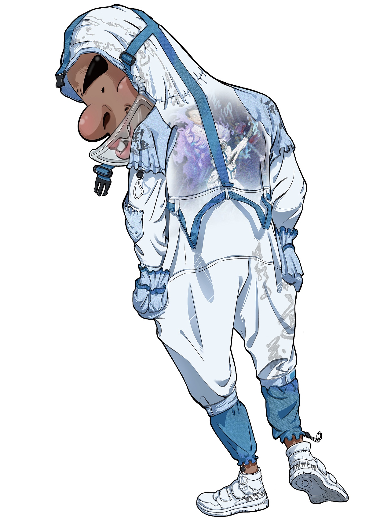 连体衣套装设计