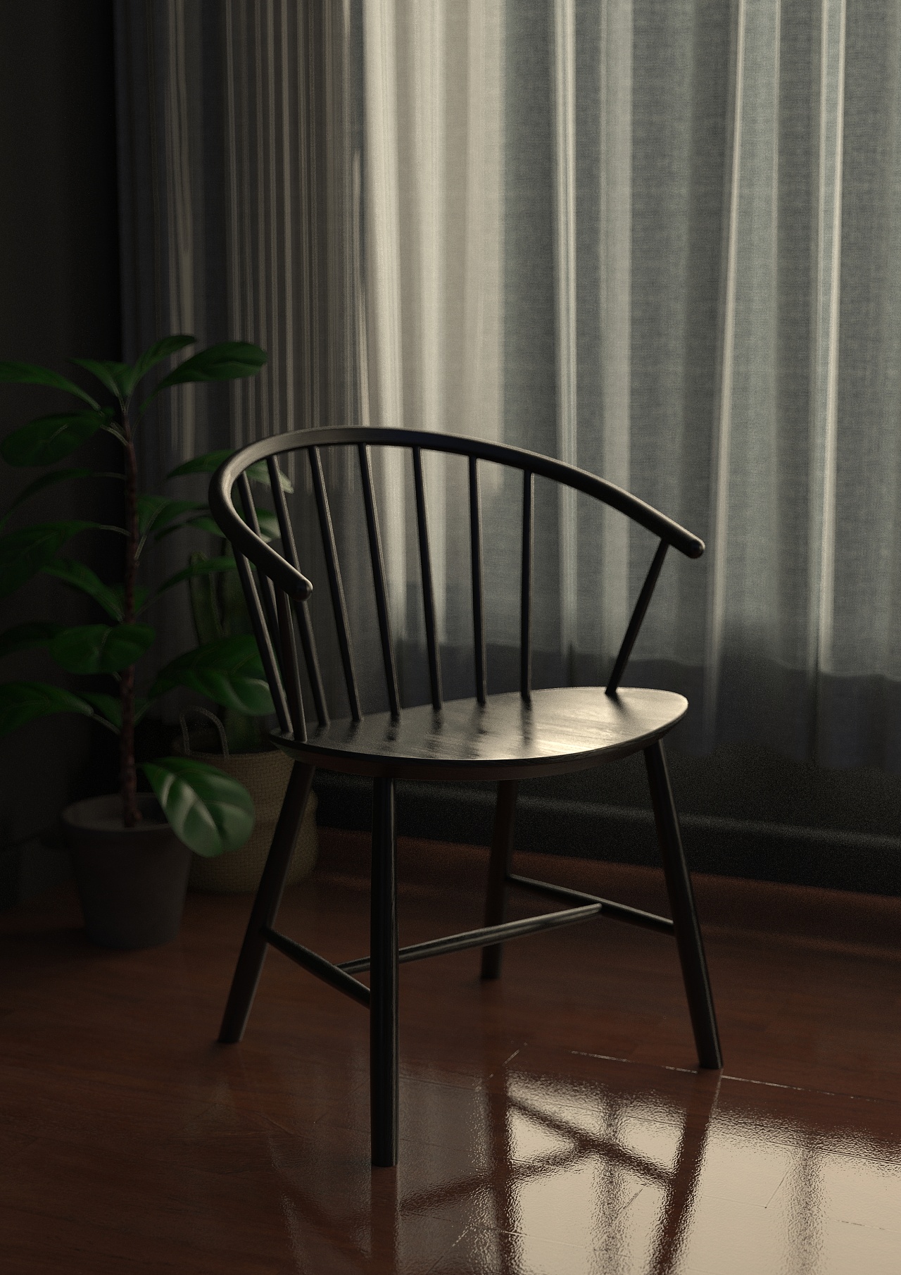 reshift渲染椅子练习