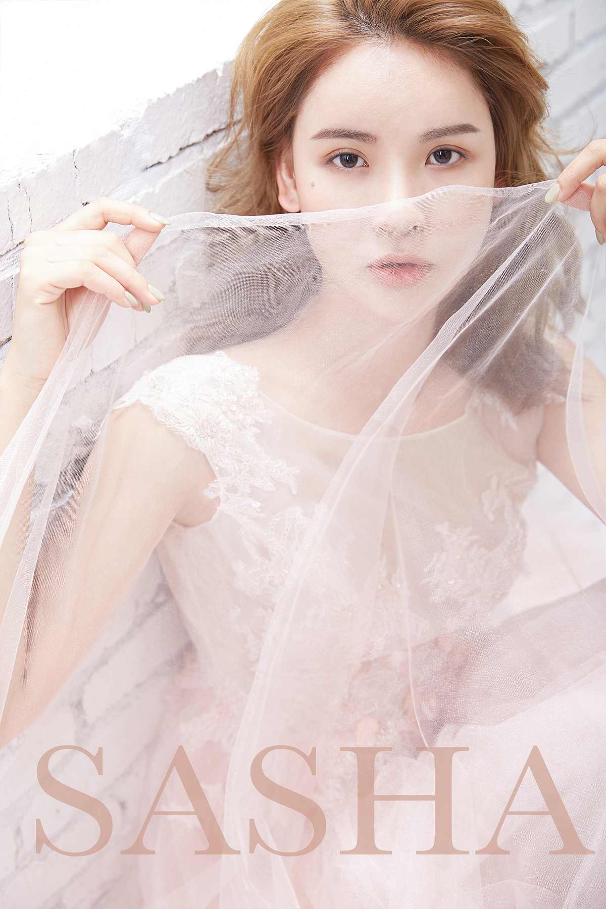 【纱夏视觉】裸粉明星风