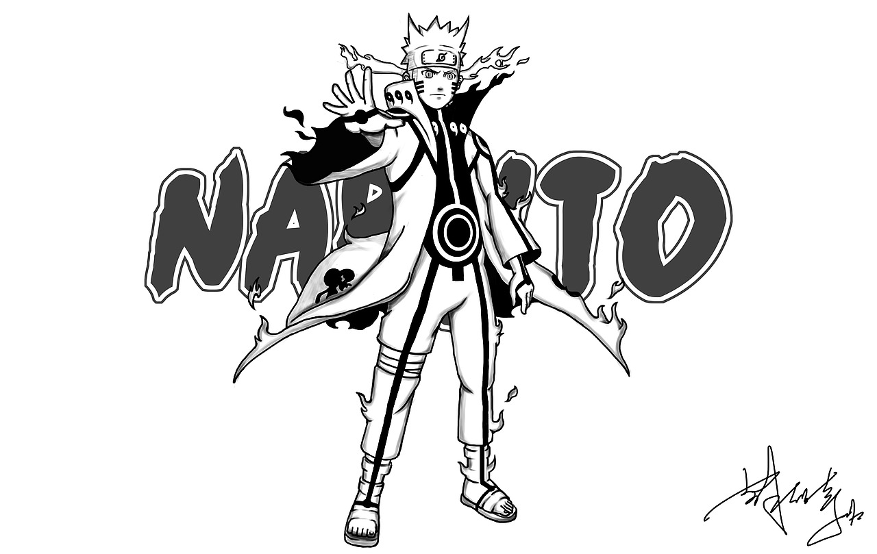 【漩涡鸣人】练习|插画|创作习作|joker-hu_原创作品-站酷(zcool)