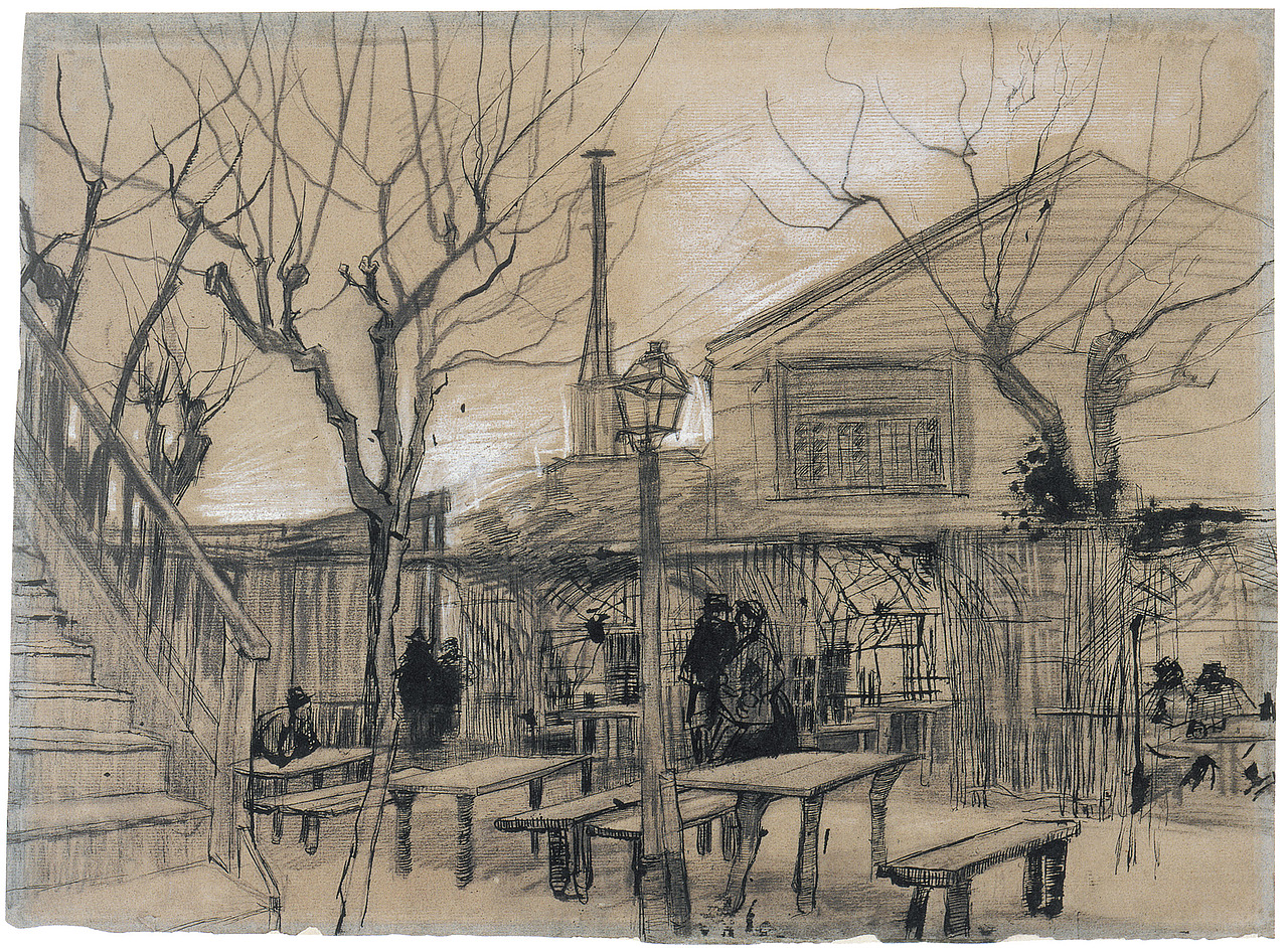 【可读】梵高的素描