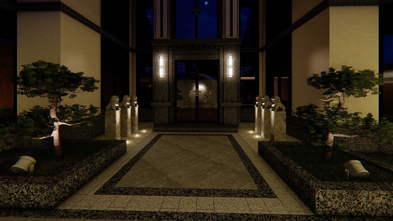 新中式庭院景观设计