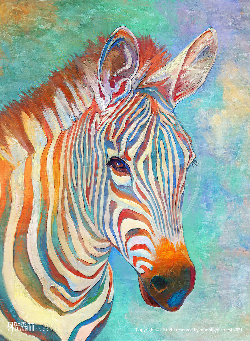 动物系列装饰画-vol.02 [月光森林]