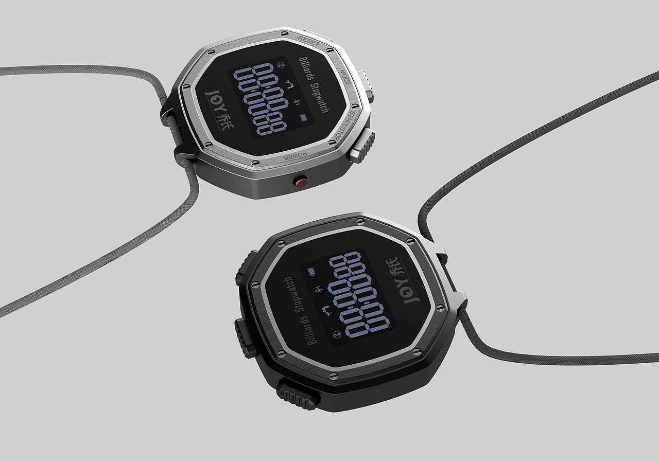 电子计时器工业设计结构设计