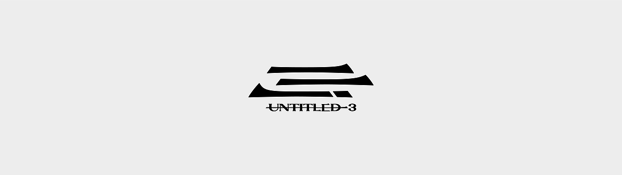 UNTITLED-3工作室 logo设计（图ZMjk3ODcwMDU2） - 品牌 - 站酷设计师xis_原创素材 - 站酷ZCOOL