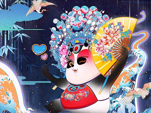 「东方胖丸」- 熊猫京戏 国风回潮