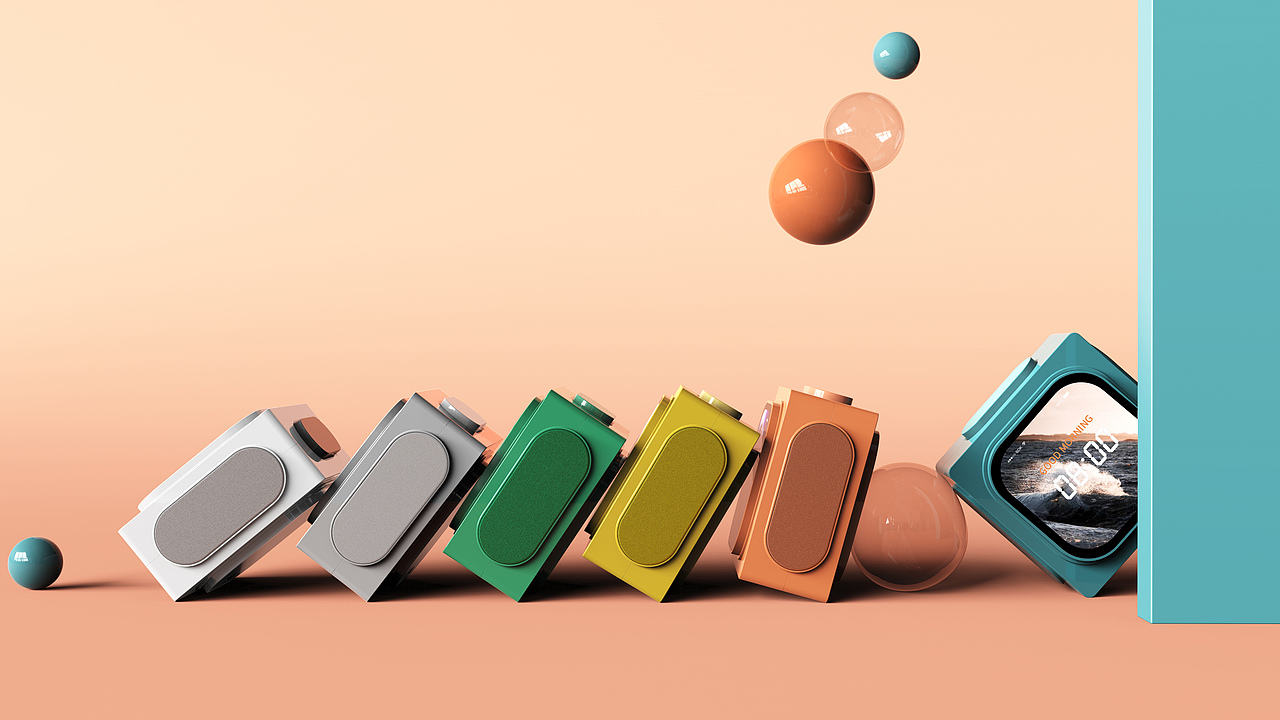 Smart Alarm Clock Speaker-用音乐唤醒全新的一天（图ZMjUzOTU0ODMy） - 电子产品 - 站酷设计师啟LO原创素材 - 站酷ZCOOL