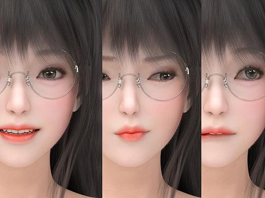 可爱JK 各种表情