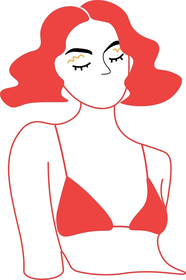 红色头发女孩儿们