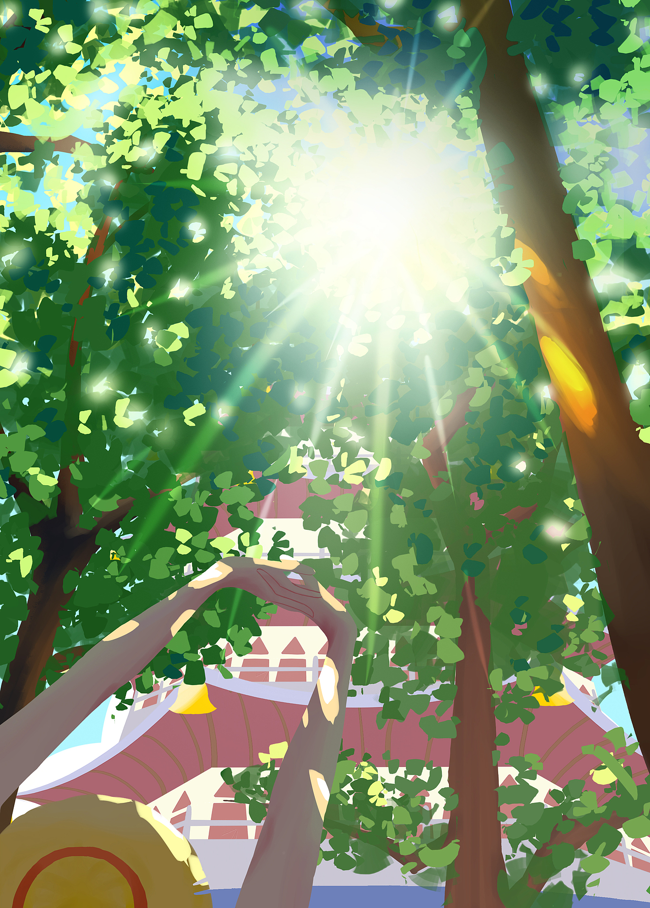 夏天的一些小插画（图ZMTc4Mzc5MjA4） - 创作习作 - 站酷设计师风吹星落原创素材 - 站酷ZCOOL