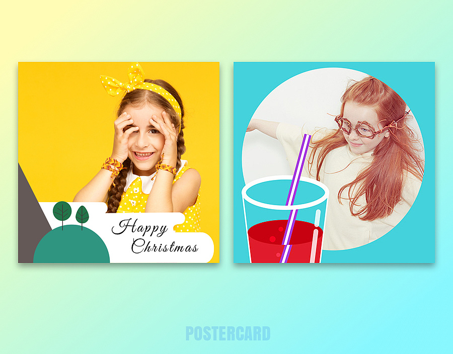 可爱风 照片海报