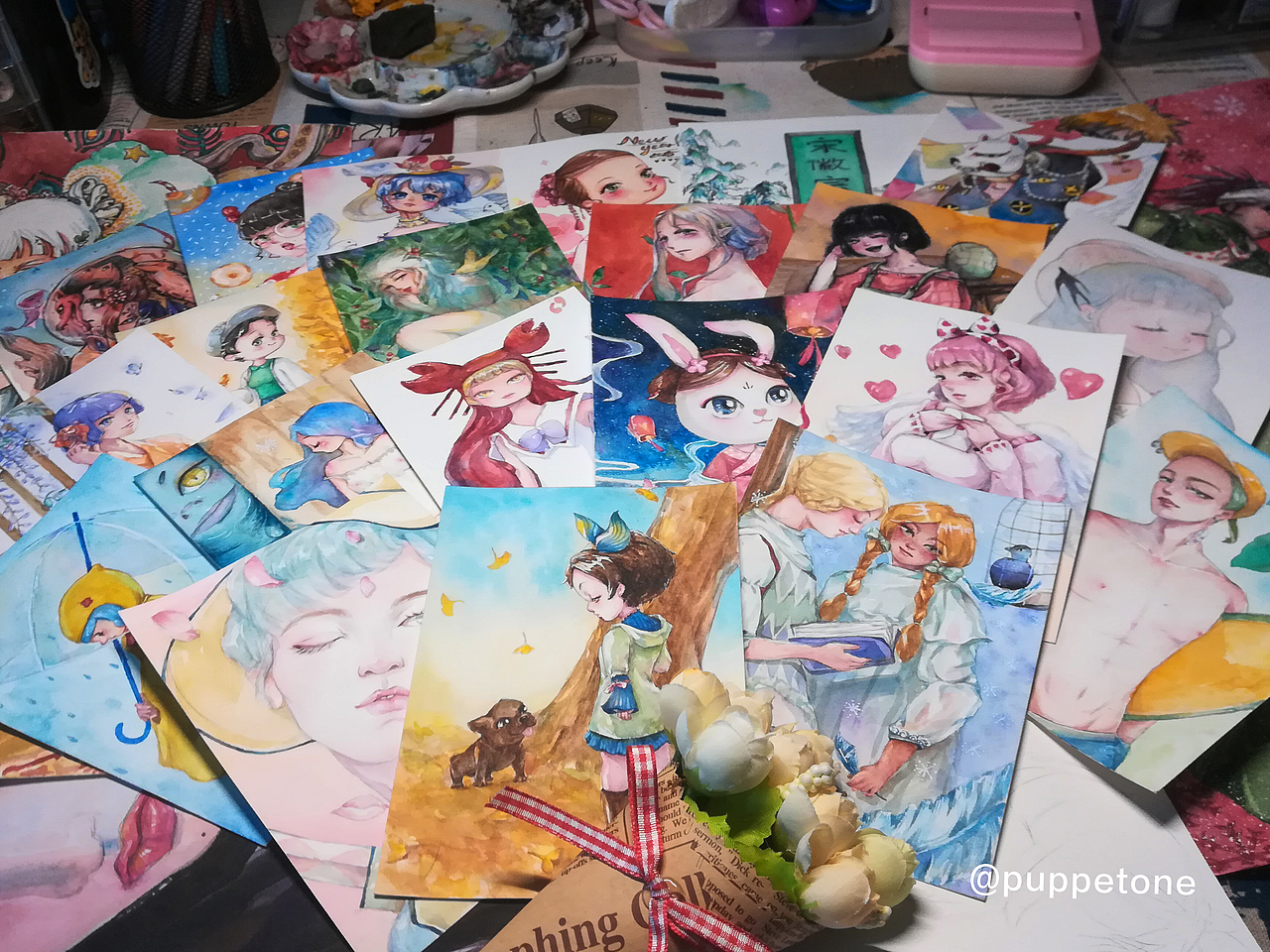 【puppetone】2018年水彩/手绘本 🌟第一弹（图ZMTQ4NTEzNjMy） - 创作习作 - 站酷设计师puppetone原创素材 - 站酷ZCOOL