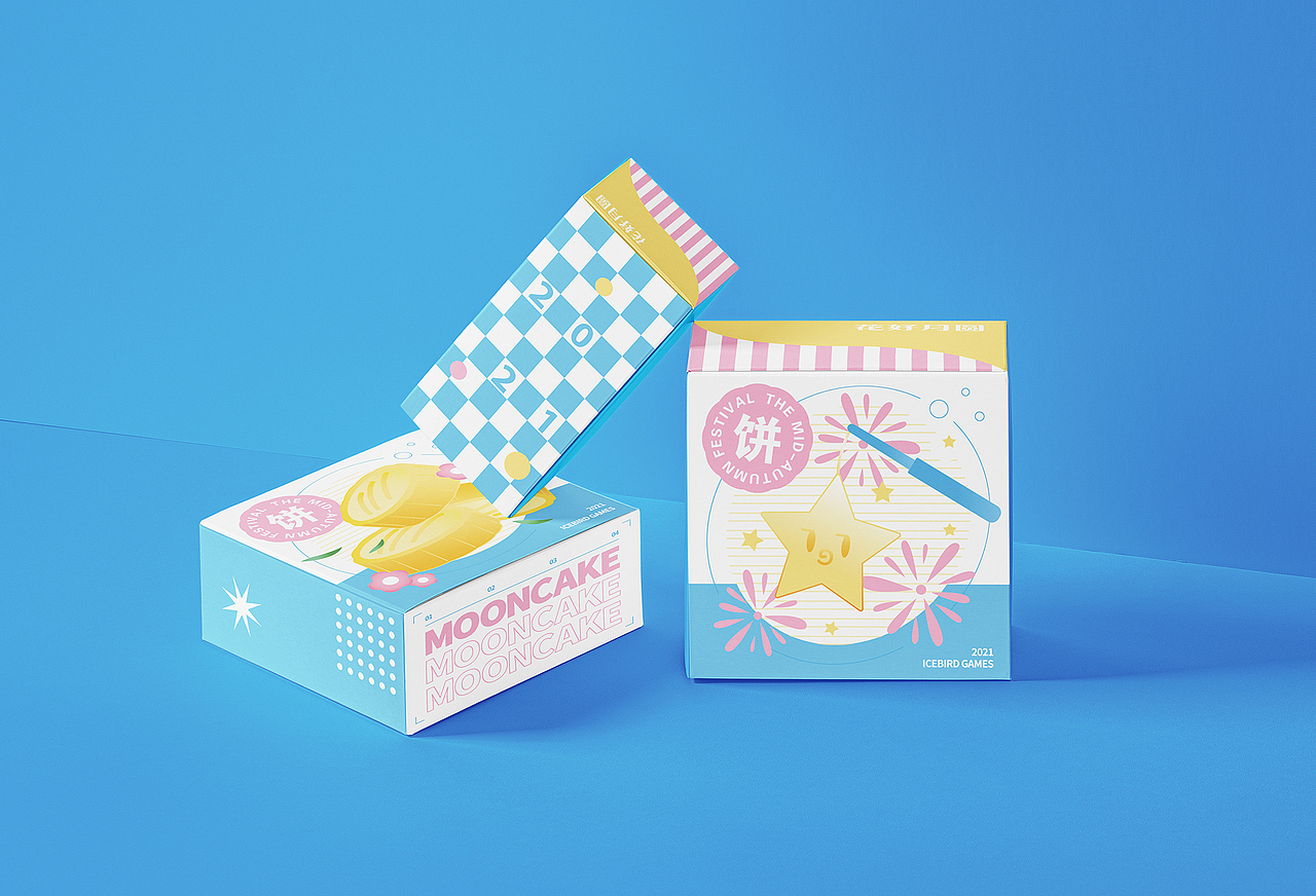 花好月圆｜冰鸟游戏中秋礼盒设计（图ZMjcxMzEwNDY4） - 包装 - 站酷设计师叉烧加饭原创素材 - 站酷ZCOOL