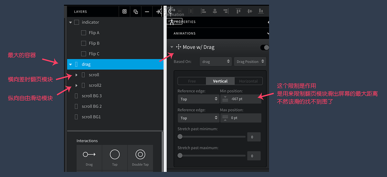 pixate差时翻页效果