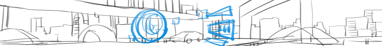 分镜12:在拐弯角,时间节奏变慢,利用特效和UI数据来表现汽车的功能,地面随着汽车开动翻开铺砌,城市生长出来。