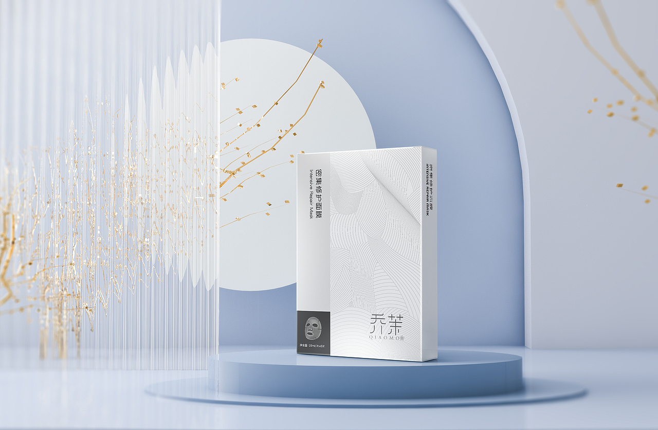 乔茉 面膜（图ZMjQyMDY3Mjcy） - 包装 - 站酷设计师设计师小V原创素材 - 站酷ZCOOL