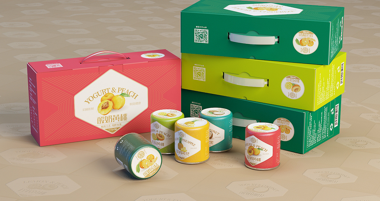 "砀园"水果罐头 | 包装设计