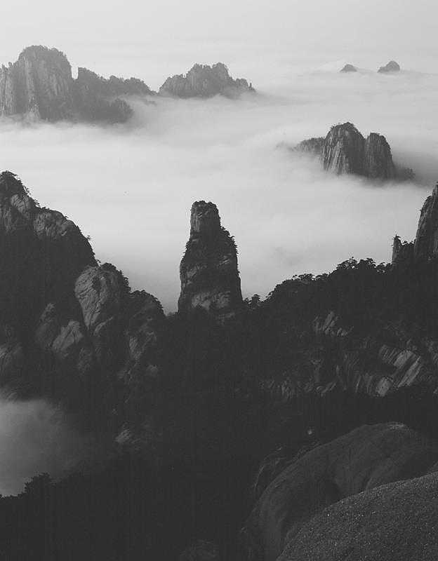 黄山徽州各时期胶片摄影